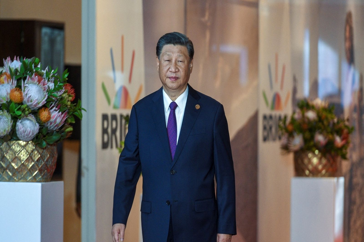Why did Xi Jinping not address the Brics summit?