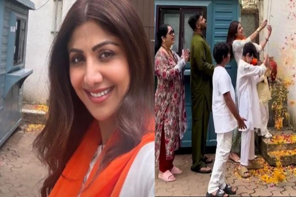 Shilpa Shetty refutes trolls with evidence of flag hoisting with chappals