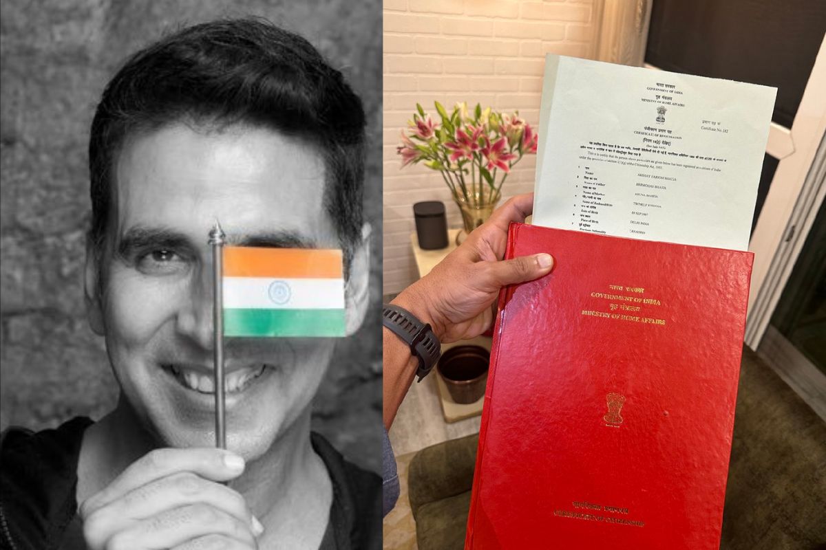 Actor Akshay Kumar proudly reveals Indian citizenship on I-Day