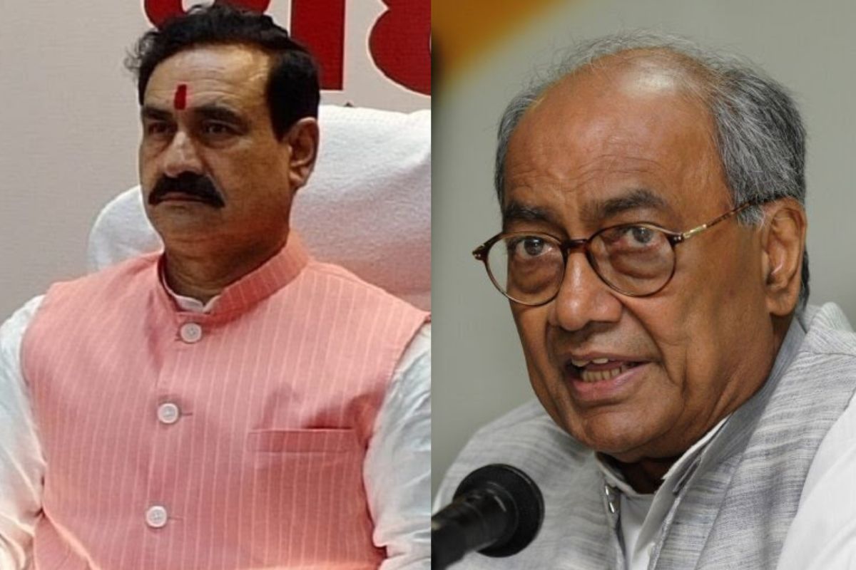 “Someone’s eye flu is getting cured ”: Narottam Mishra takes a jibe at Digvijaya Singh’s remark about not banning Bajrang Dal
