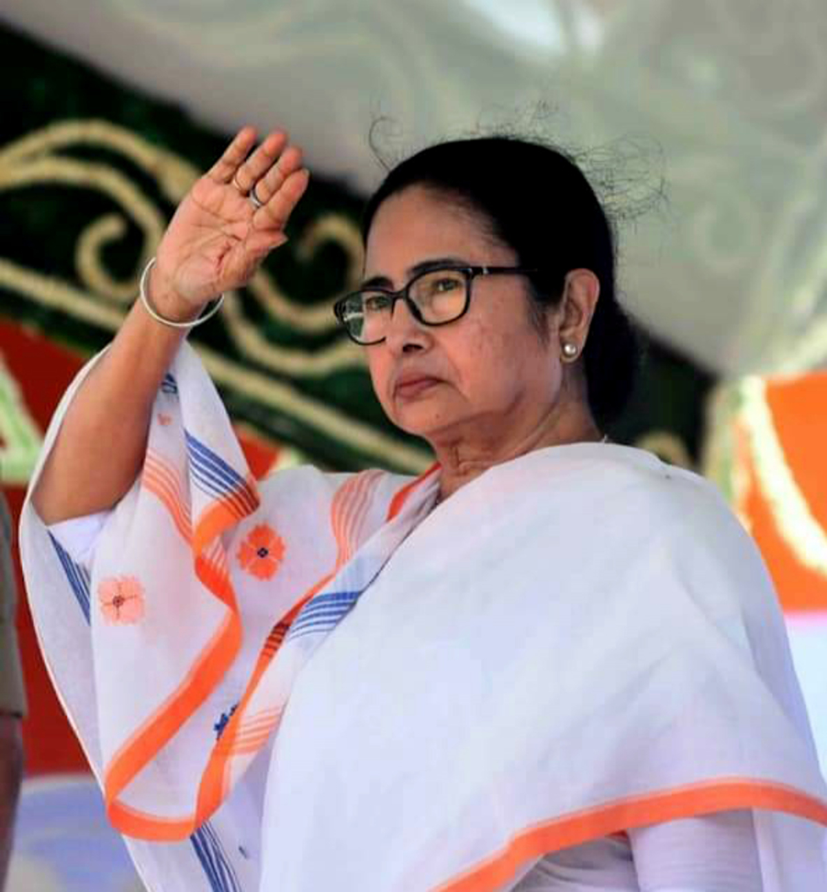 West Bengal CM Mamata Banerjee wears Tricolour-inspired saree for I-Day function