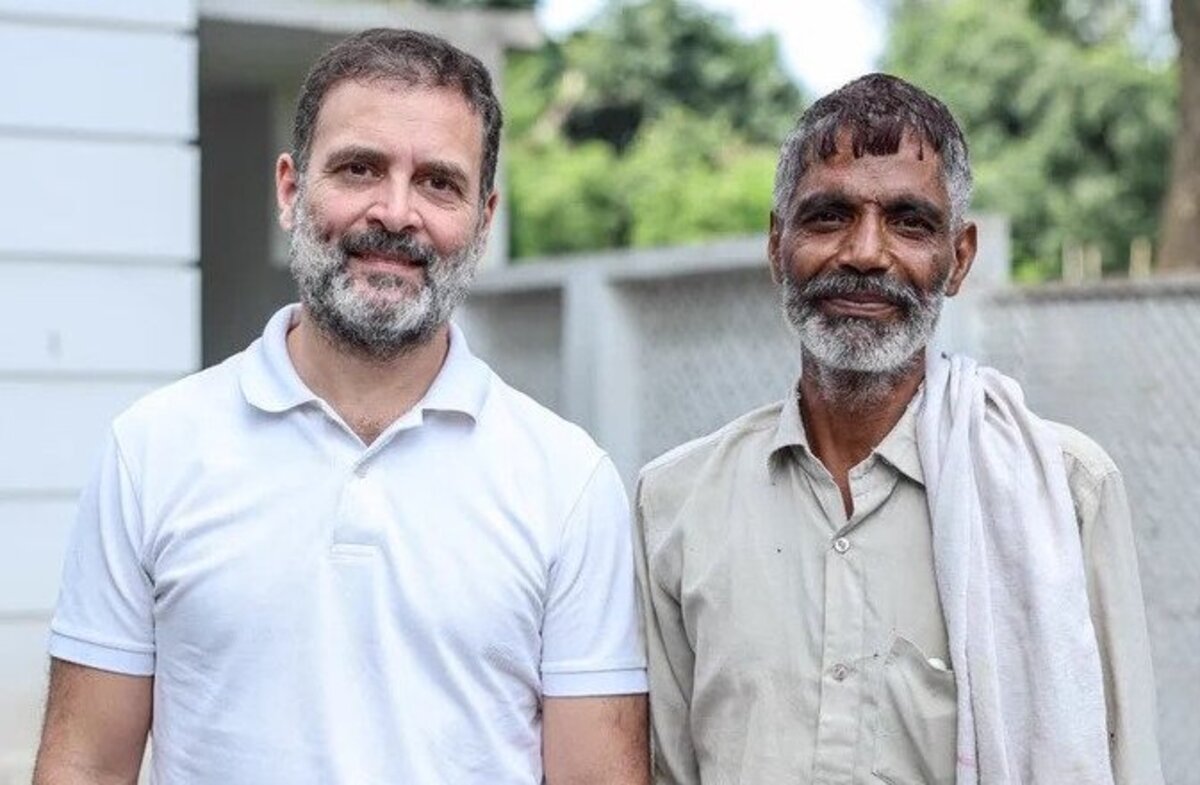 Who is Rameshwar? Vegetable vendor who had lunch with Rahul Gandhi