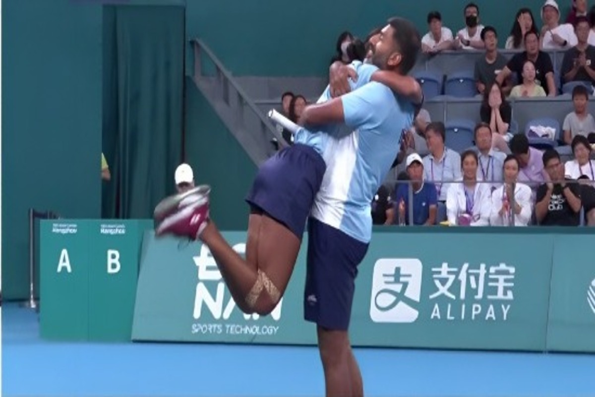 Asian Games tennis: Rohan Bopanna-Rutuja Bhosale win gold medal in mixed doubles