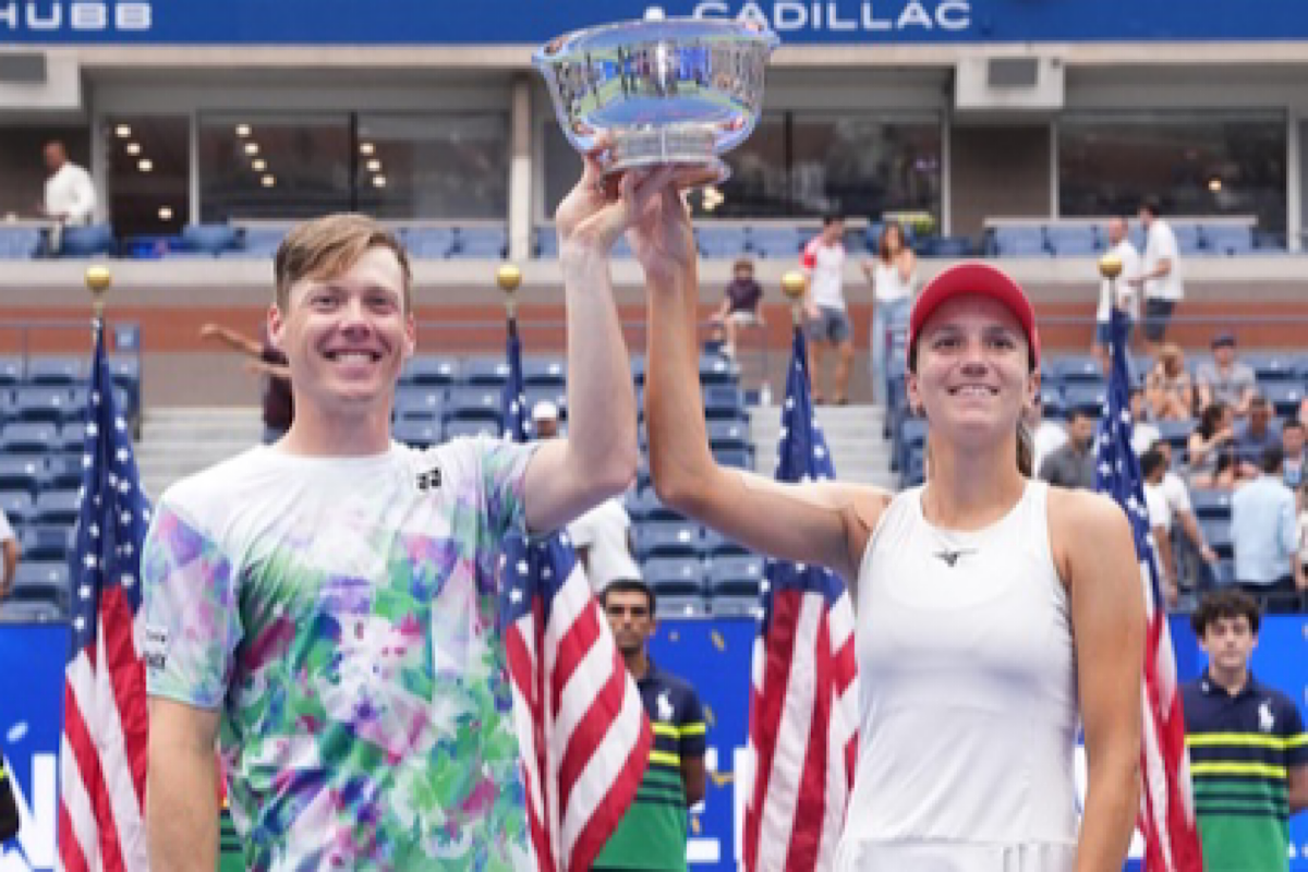 US Open: Anna Danilina and Harri Heliovaara win mixed doubles title