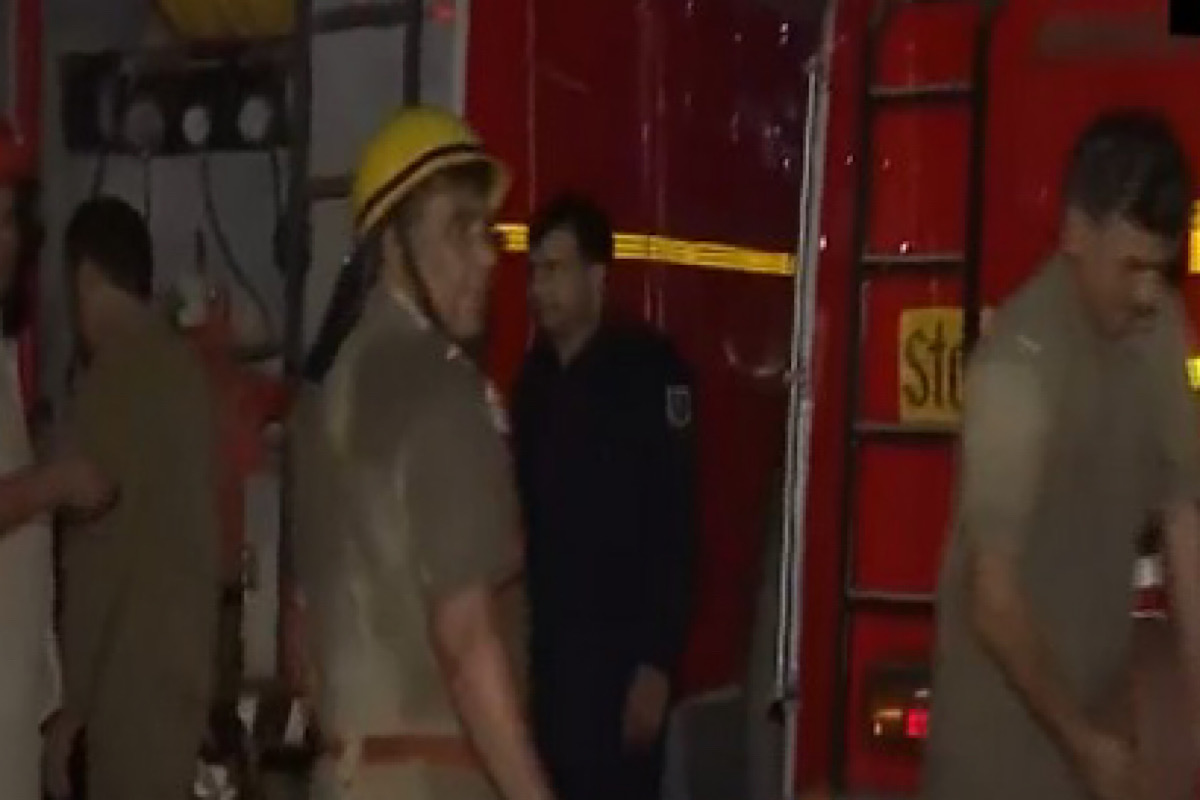 Fire breaks out in garment warehouse in Delhi’s Karol Bagh