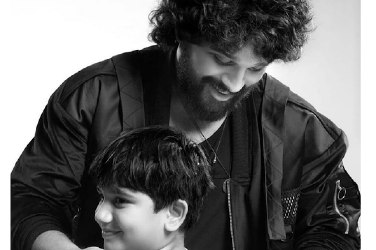 Allu Arjun spends some quality time with son Allu Ayaan