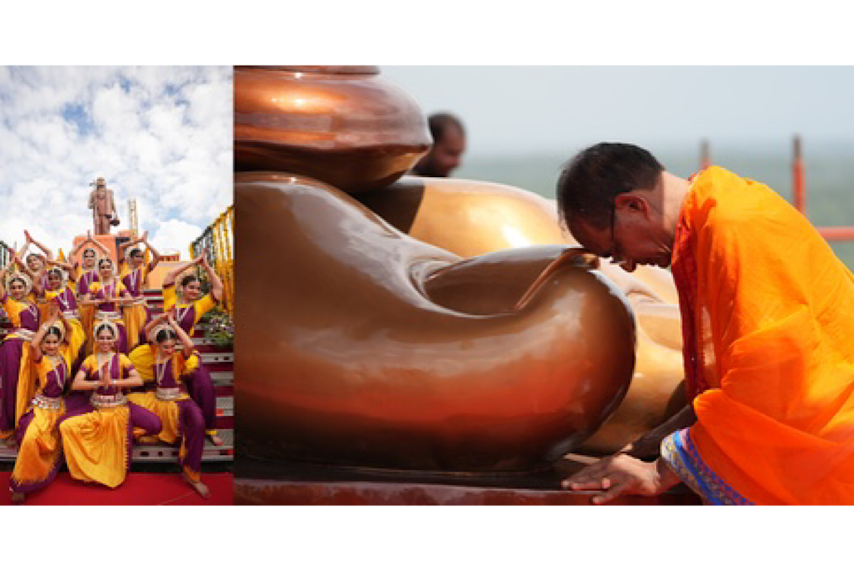 Shivraj unveils 108-foot statue of ‘Adi Shankaracharya’ in Omkareshwar