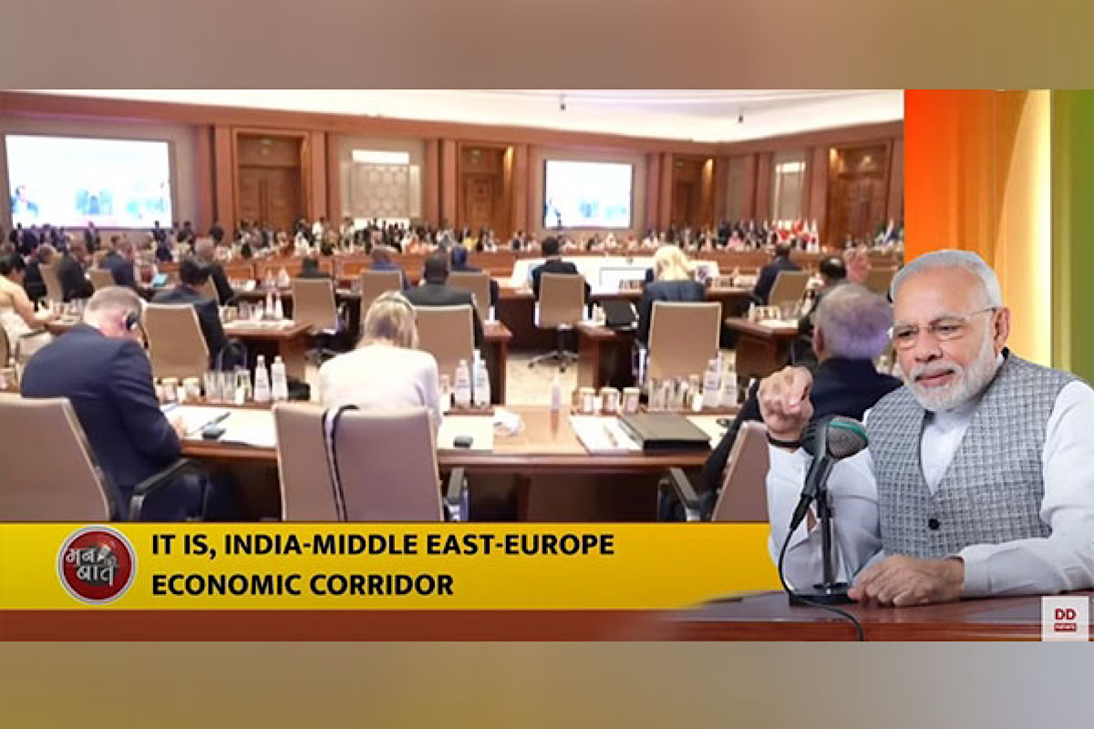 India-Middle East-Europe Economic Corridor to become basis of world trade: PM Modi