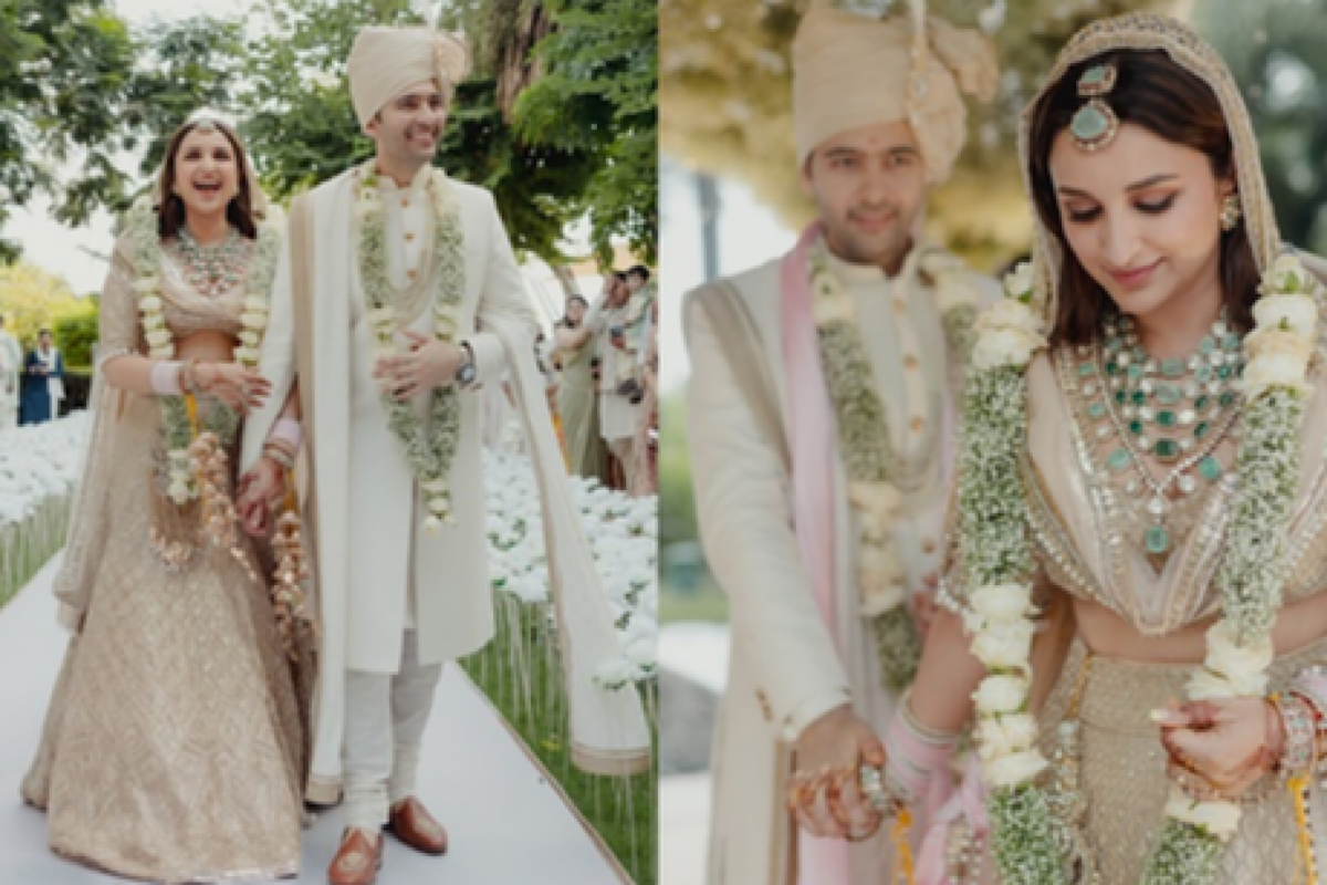 ‘Our forever begins now’ ,Parineeti, Raghav share first official wedding pictures