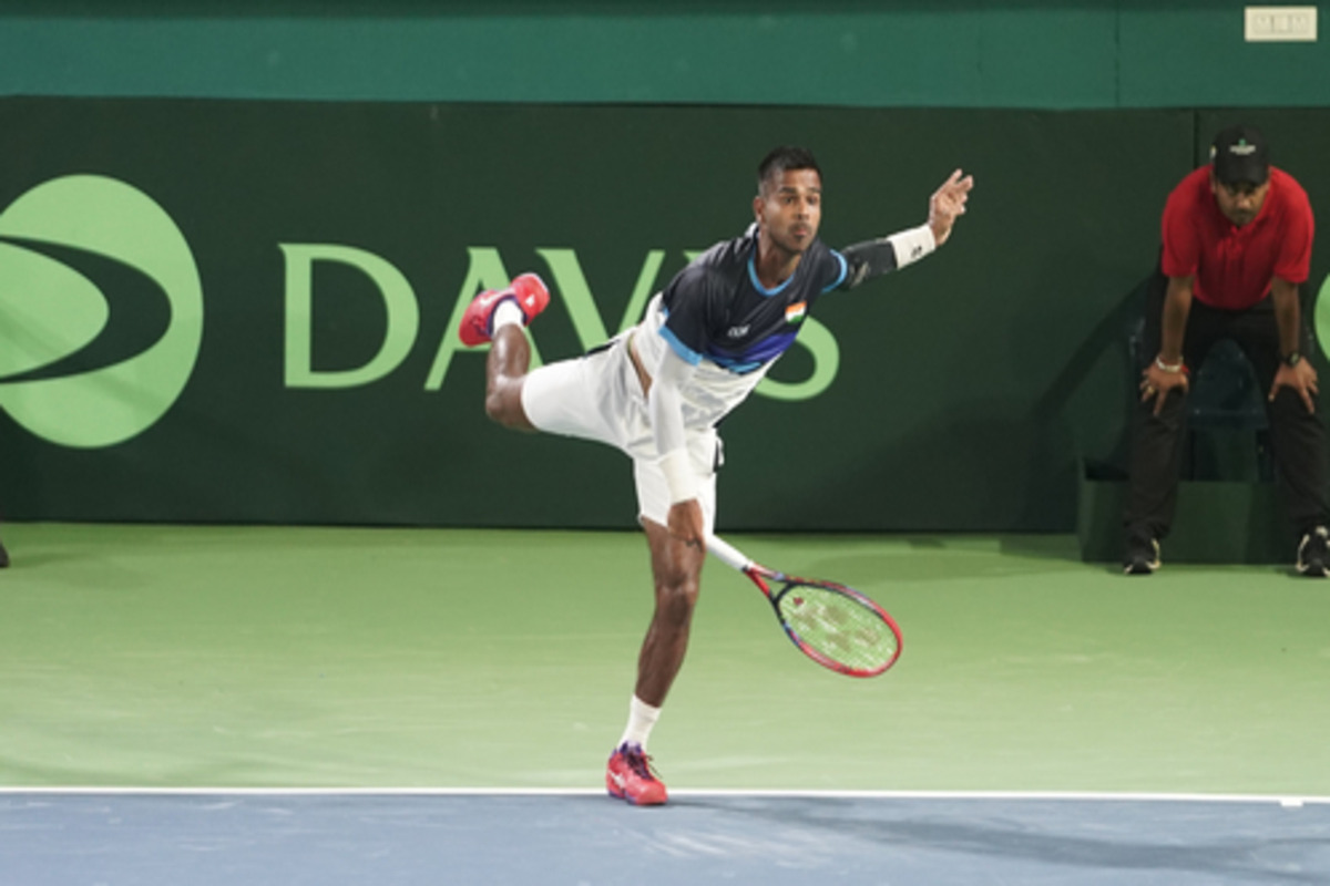 Davis Cup: Nagal leads India’s fightback against Morocco after Sasikumar concedes due to cramps