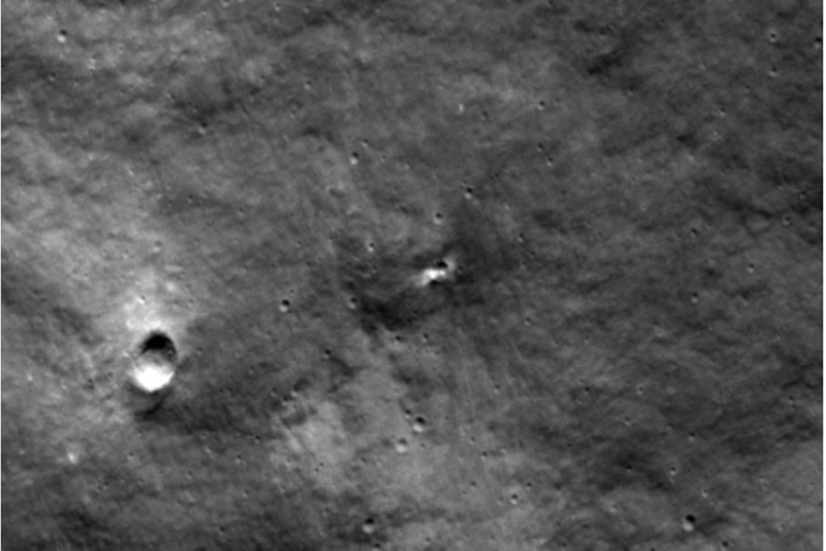 NASA images suggest Russia Moon probe crash created 33-foot-wide lunar crater