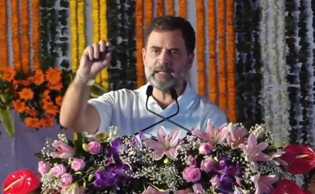 Rahul Gandhi uses ‘remote control’ to launch a Chhattisgarh scheme, says ‘PM Modi also has one but…’