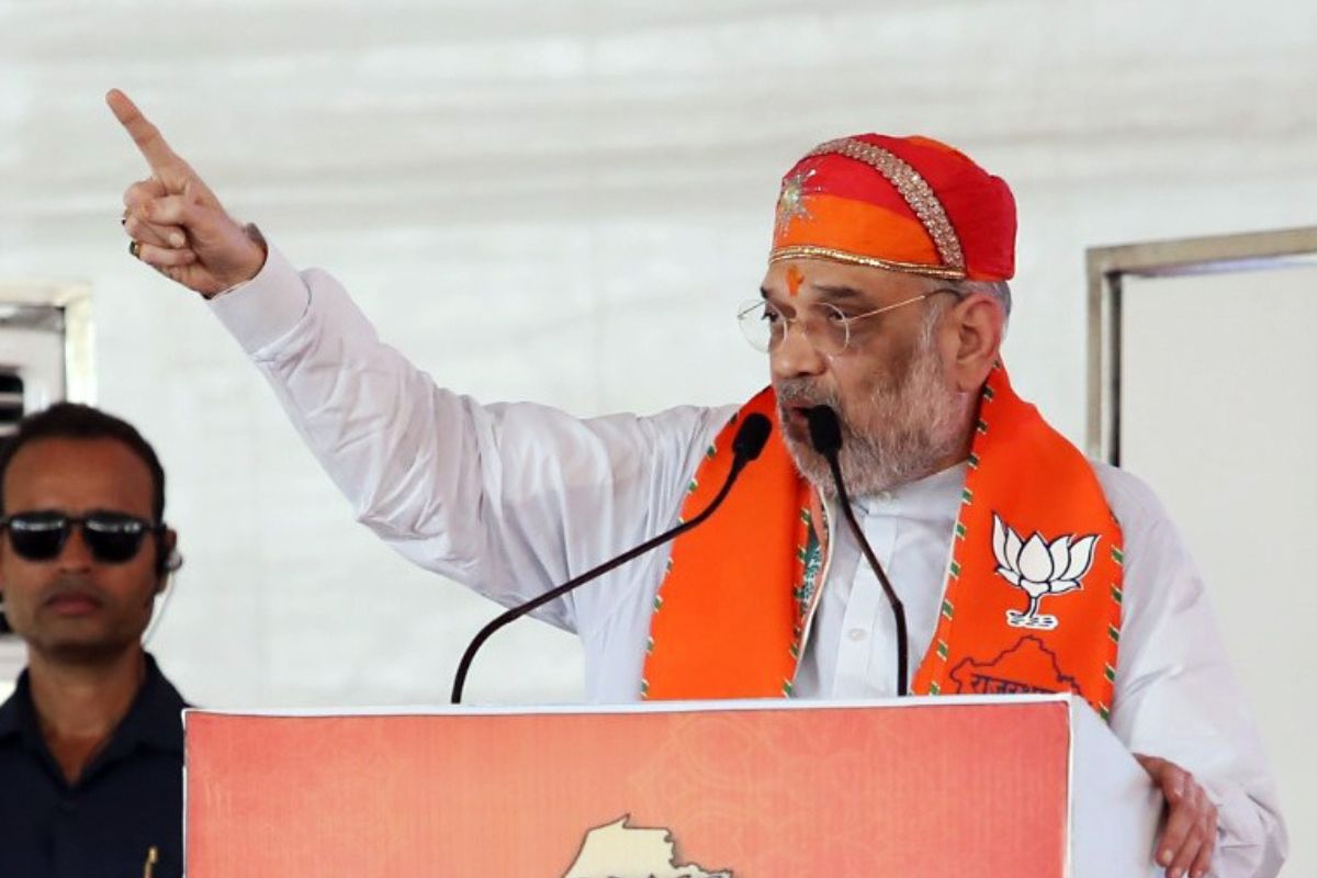 Amit Shah slams INDIA alliance at Rajasthan rally