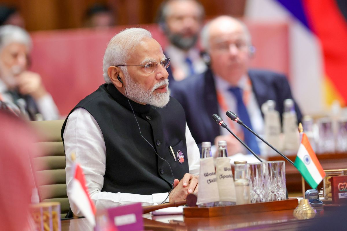 PM calls for reforms in international institutions; global standards to regulate crypto-currencies