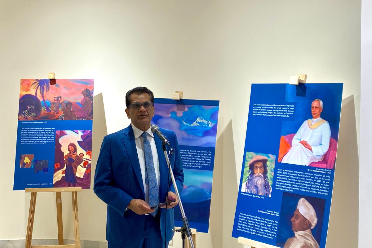 Exhibition Celebrates Roerichs’ Artistic Legacy and India-Russia Friendship