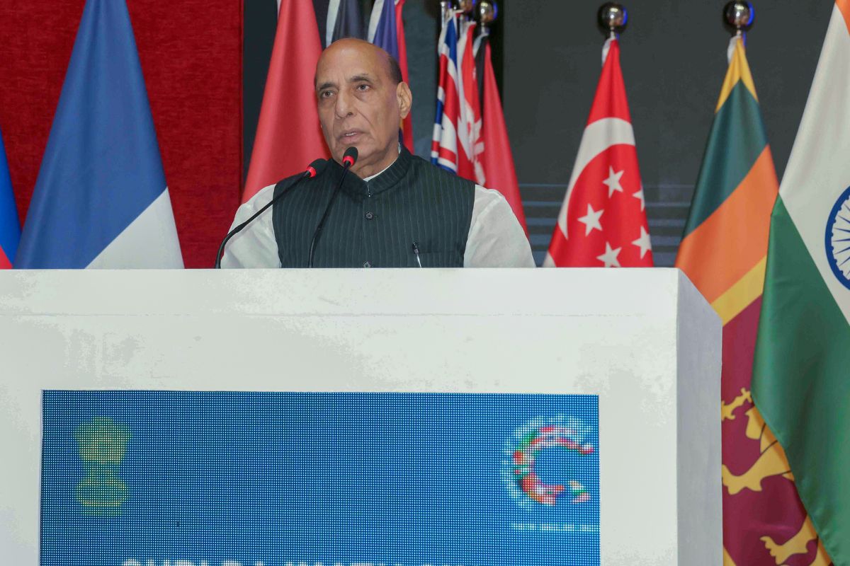 Rajnath reiterates India’s stand for an open, rules-based Indo-Pacific