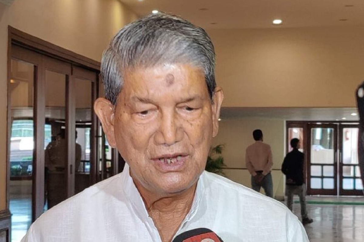 Narrow escape for ex-Uttarakhand CM Harish Rawat after car collides with divider