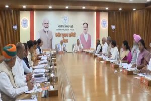 BJP Leaders Meet for Candidate Selection in Chhattisgarh and Rajasthan
