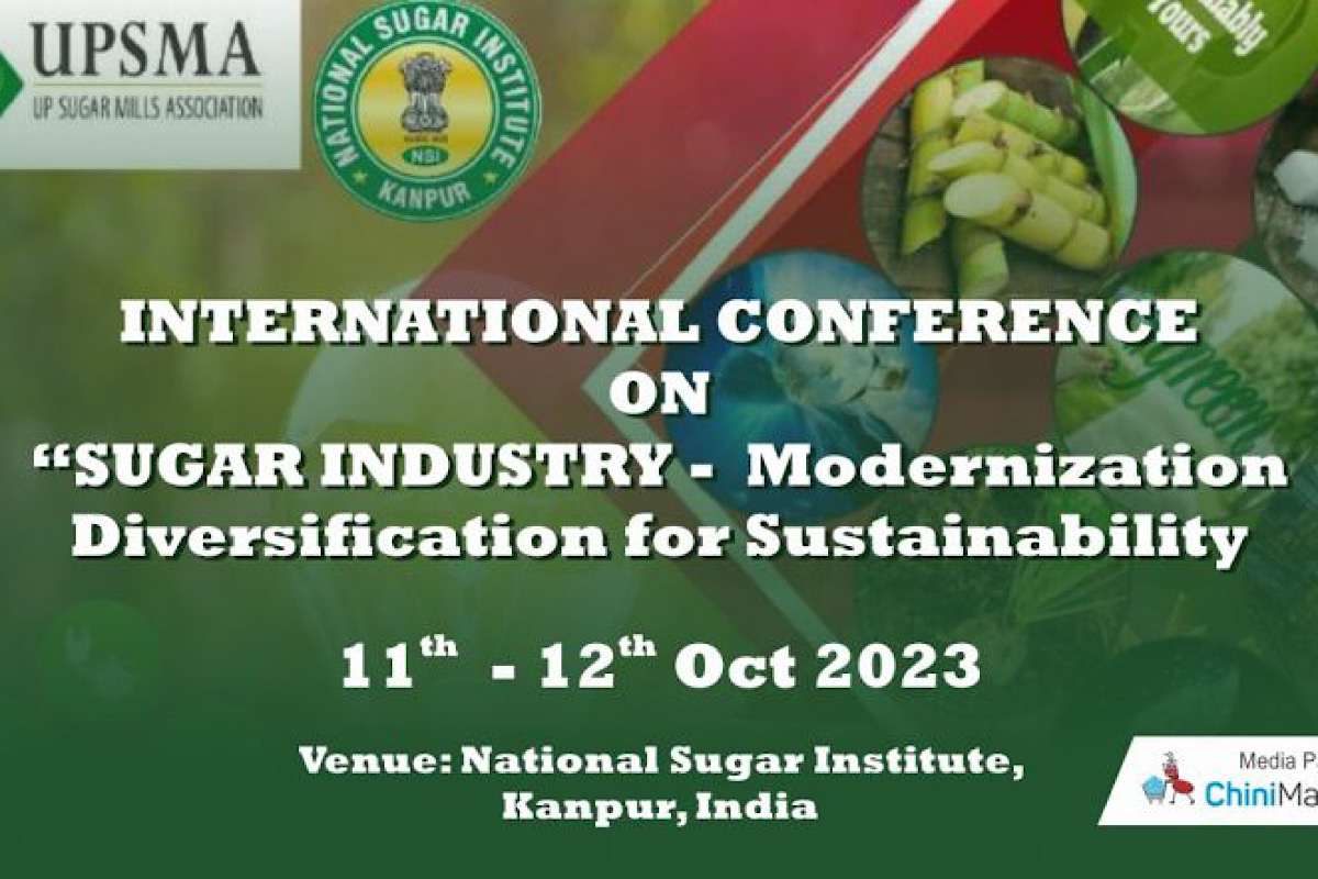 Global meet on of sugar industry in Kanpur from October 11