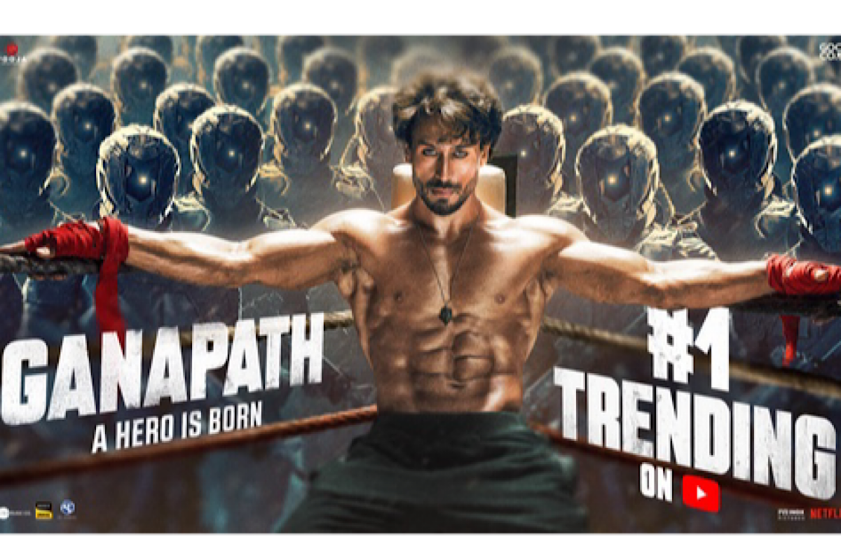 ‘Ganapath’ creates history: 2 lakh global fans launched the trailer before it’s official launch making it trend on no.1