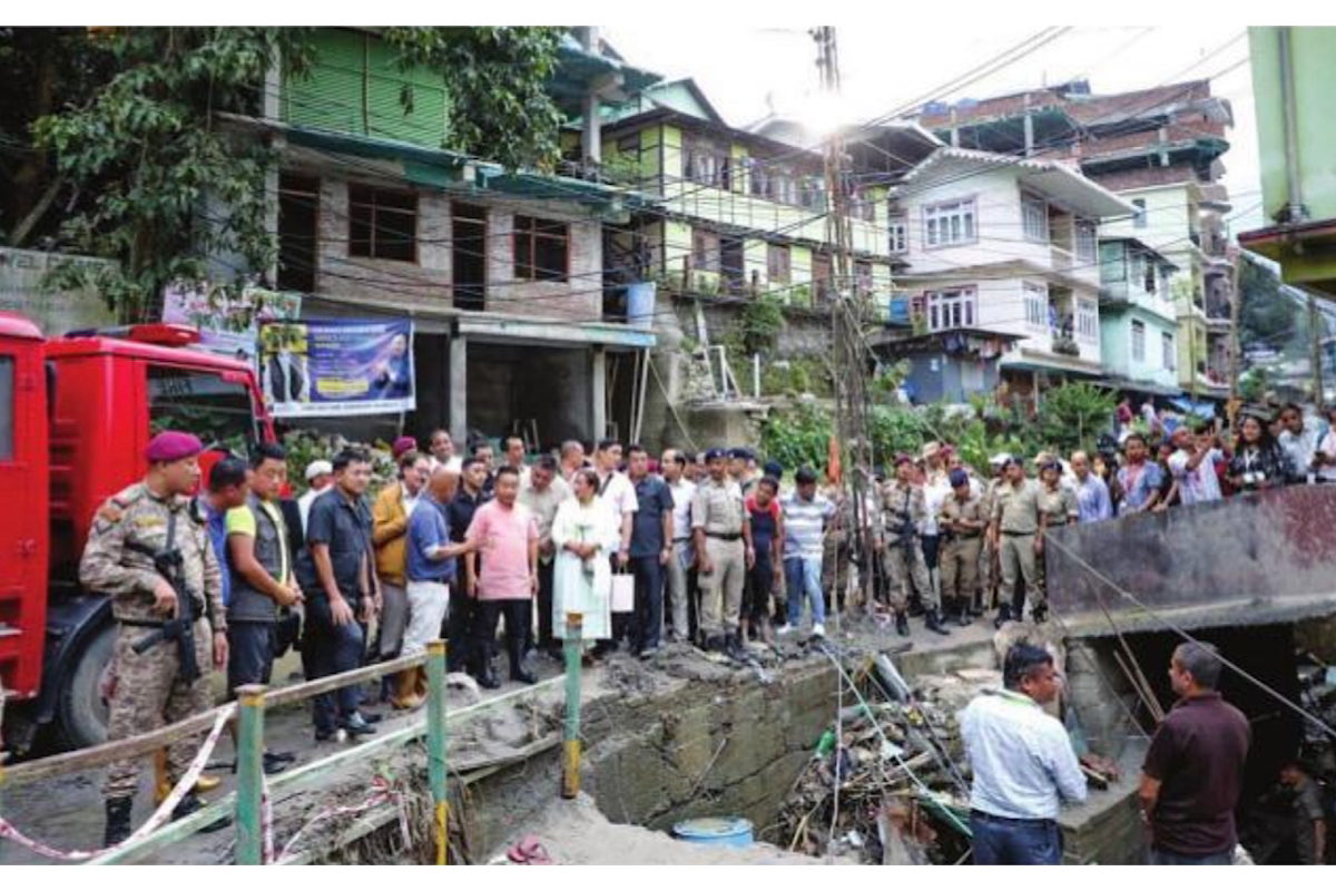 Sikkim flood: Thirty-six persons dead, eighty still missing in four district