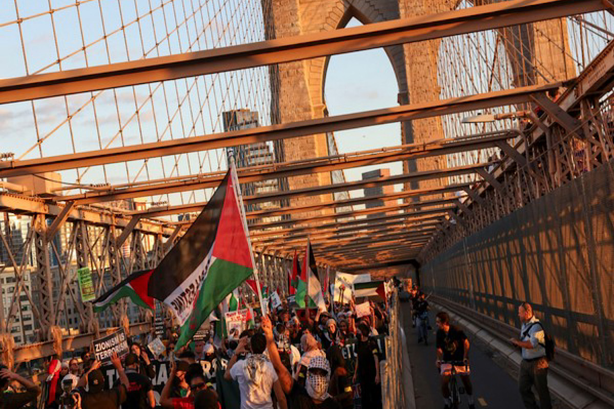Pro-Palestinian protesters hold march across world, calling for ceasefire