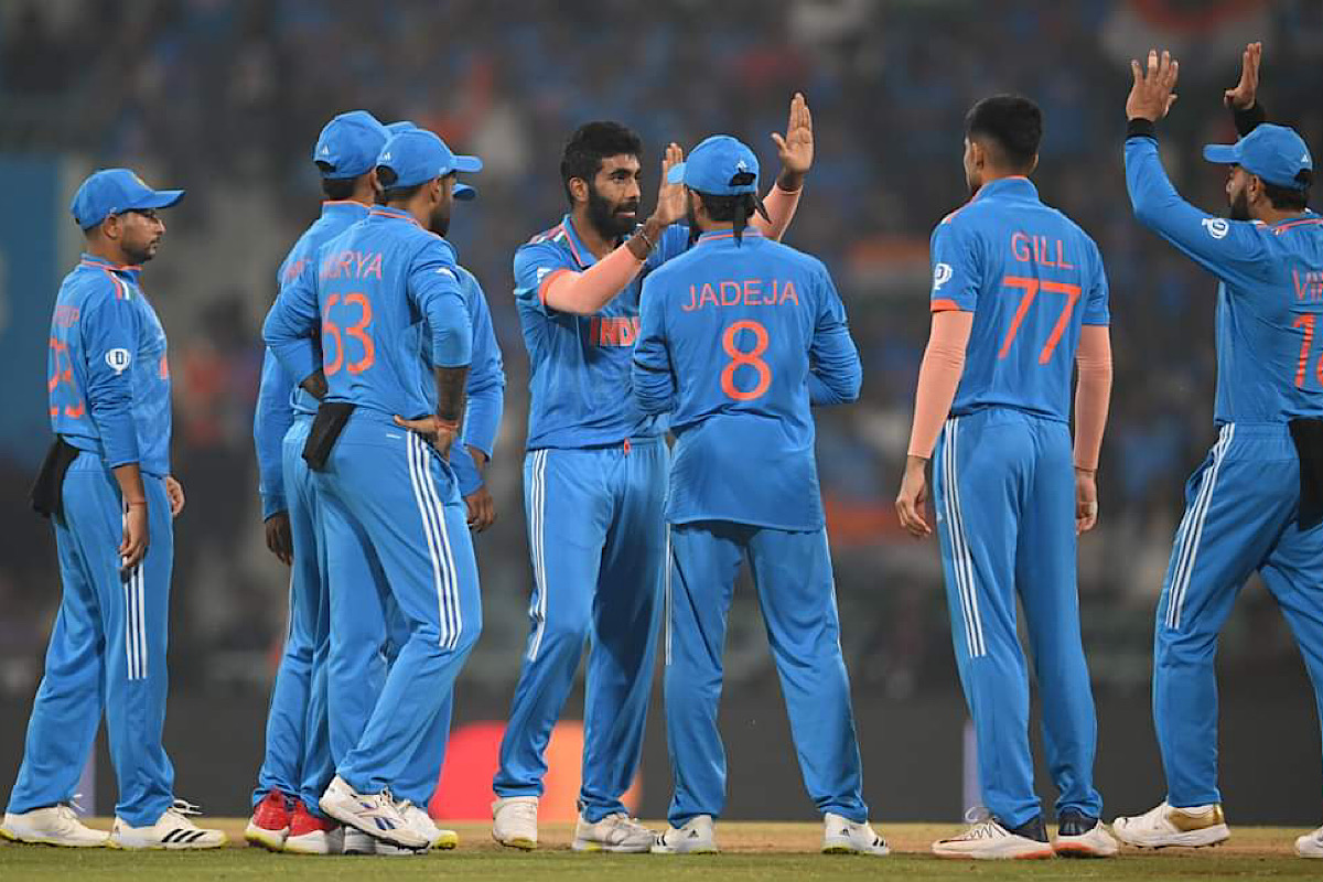 India reclaim top spot in WC table with 100-run win over England