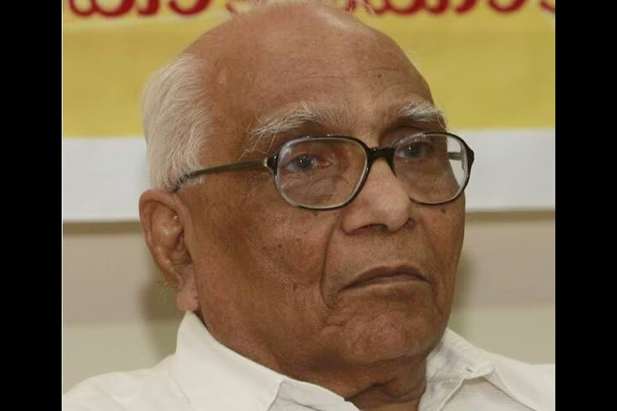 Veteran RSS leader R Hari passes away