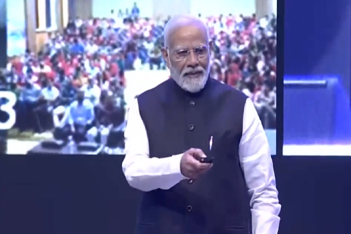India Mobile Congress: PM Modi says India’s startup ecosystem among top 3, inaugurates 100 5G labs
