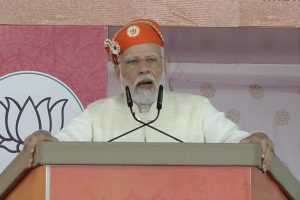 In Rajasthan, PM Modi intensifies attack on Congress, accuses Gehlot govt of looting the state