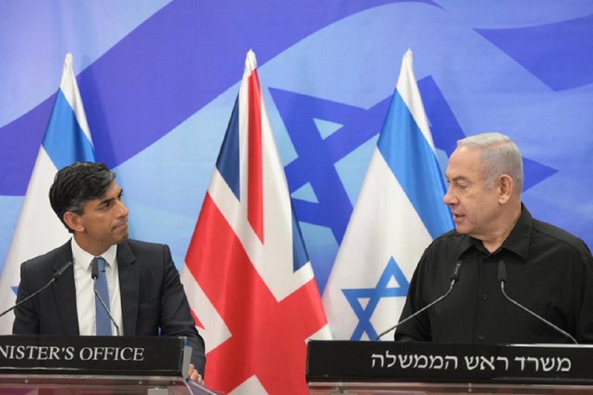 ‘Hamas are the new Nazis’: Netanyahu tells visiting UK PM Rishi Sunak