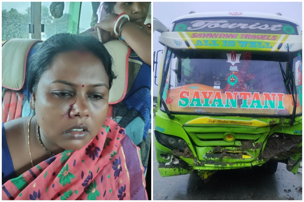 TMC Workers Injured in Bus Accident on Route to Delhi Protest