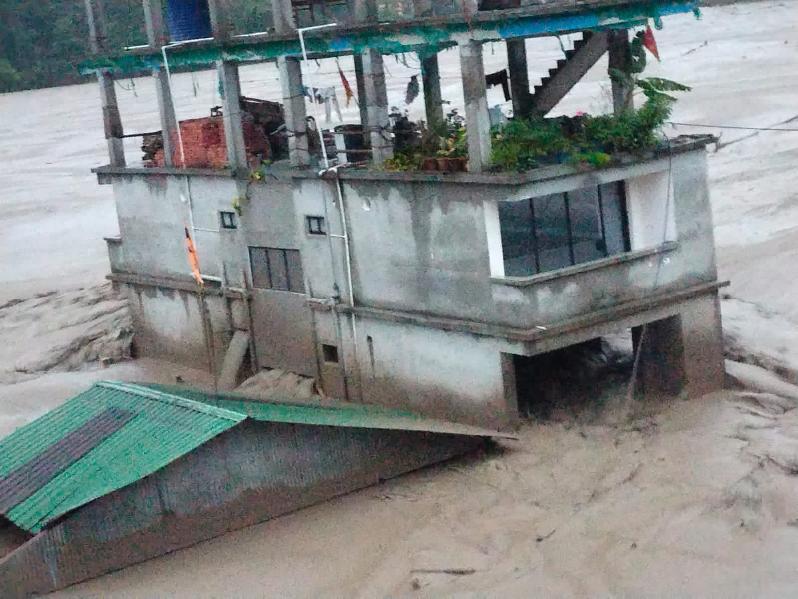 In pictures: Sikkim flash flood that swept away 30 people, 6 bridges and several roads