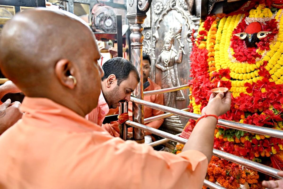 Maa Vindhyavasini showered her blessings on Uttar Pradesh: Yogi