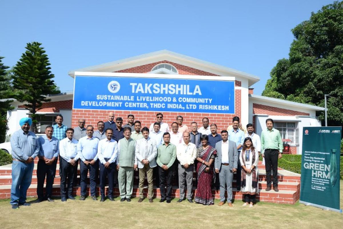 THDC organises ‘Green HRM’ Training for IOC officers in Rishikesh