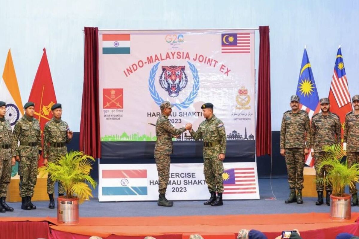 India, Malaysia undertake joint military exercise in Meghalaya