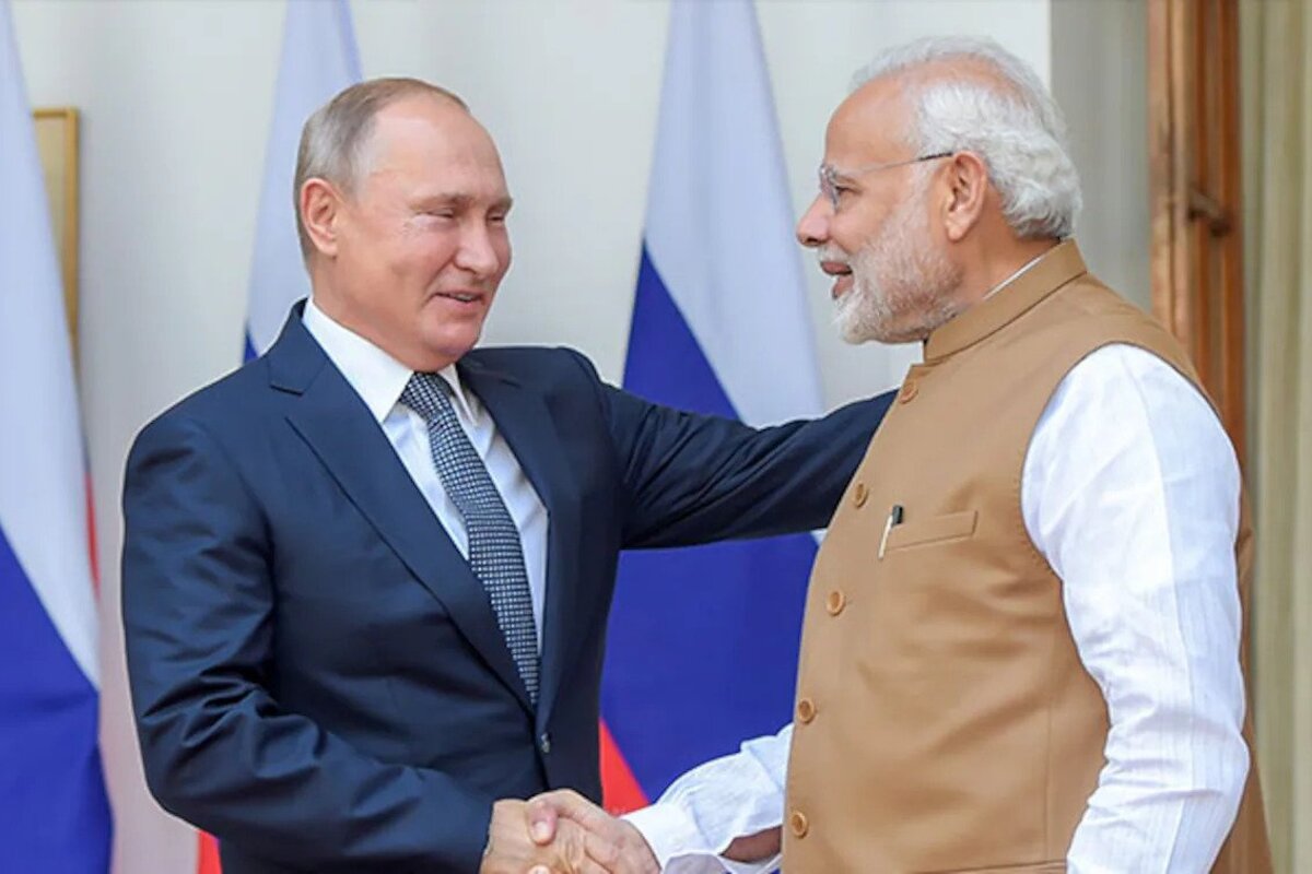 Vladimir Putin praises Modi, bashes the West