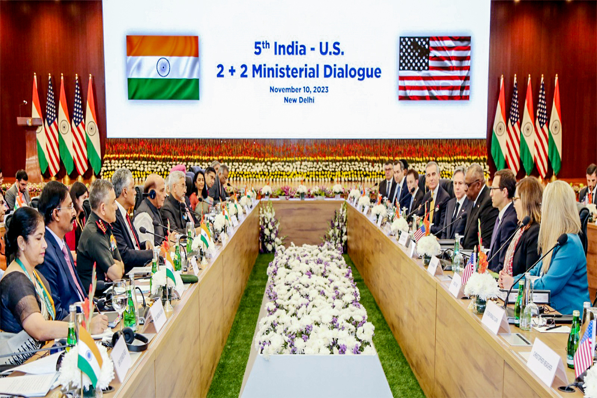 India discusses Israel-Hamas conflict, China, row with Canada with US at ‘2+2’ dialogue