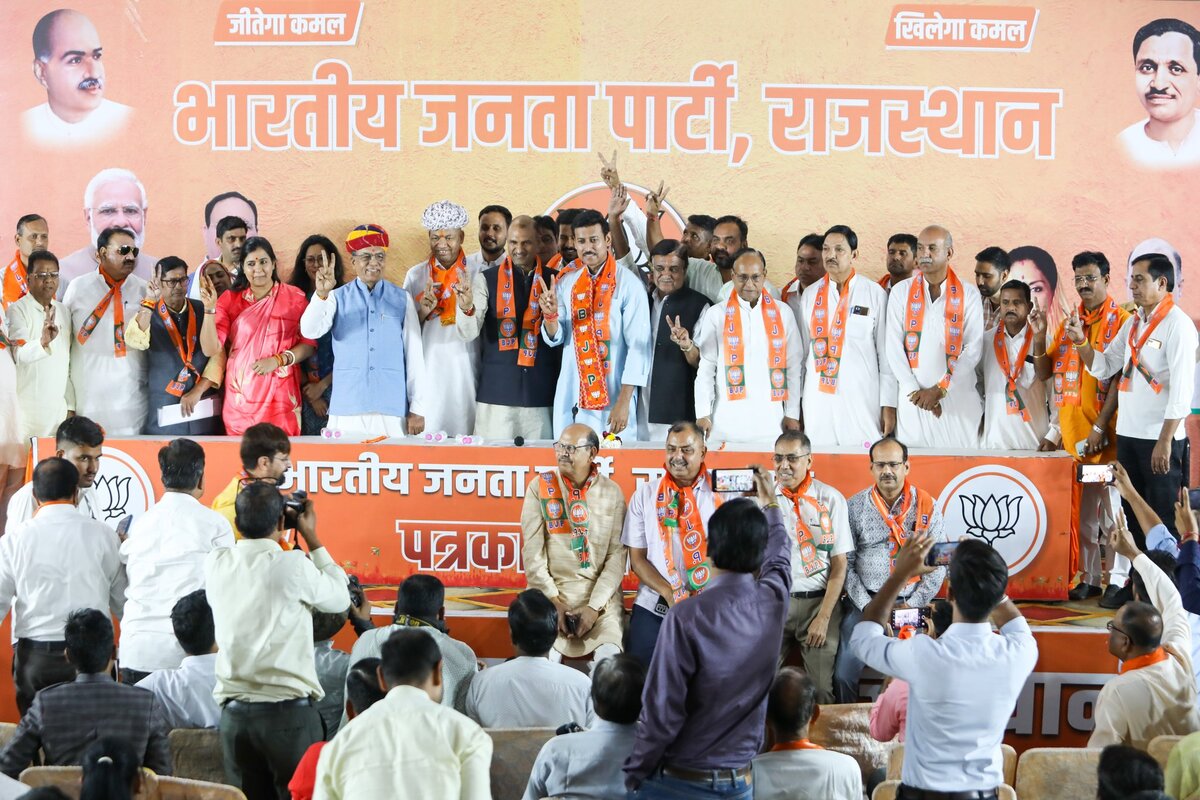 Rajasthan BJP gets boost as several rebel Congress leaders join party