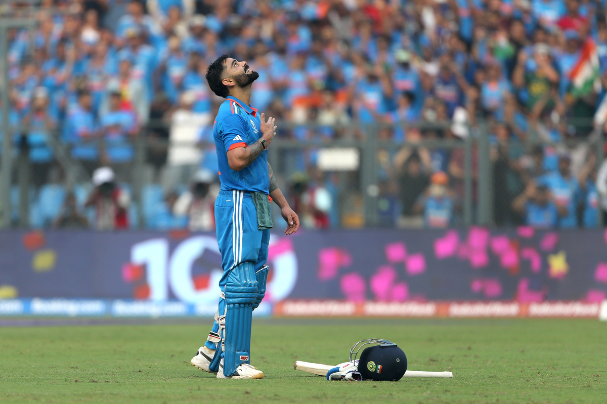 Virat Kohli scales Mt 50 in ODI centuries list