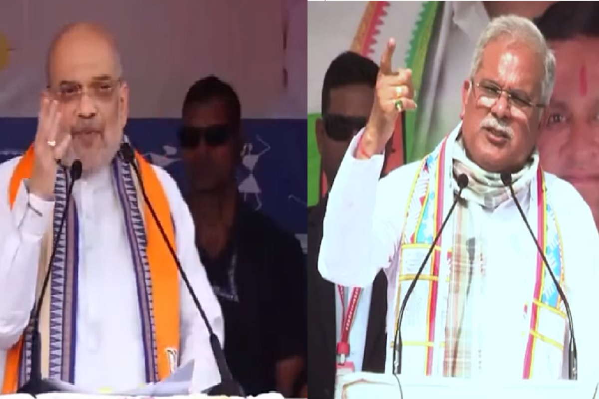 ‘Stage prepared, tell time and date’: Bhupesh Baghel accepts Amit Shah’s debate challenge