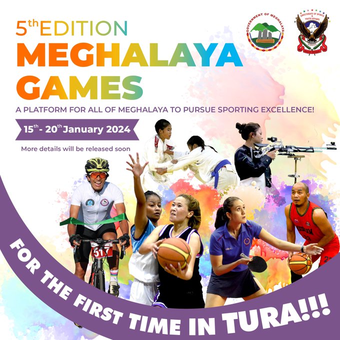 Meghalaya Games 5th edition to be held in Tura from January 15-20: CM Sangma