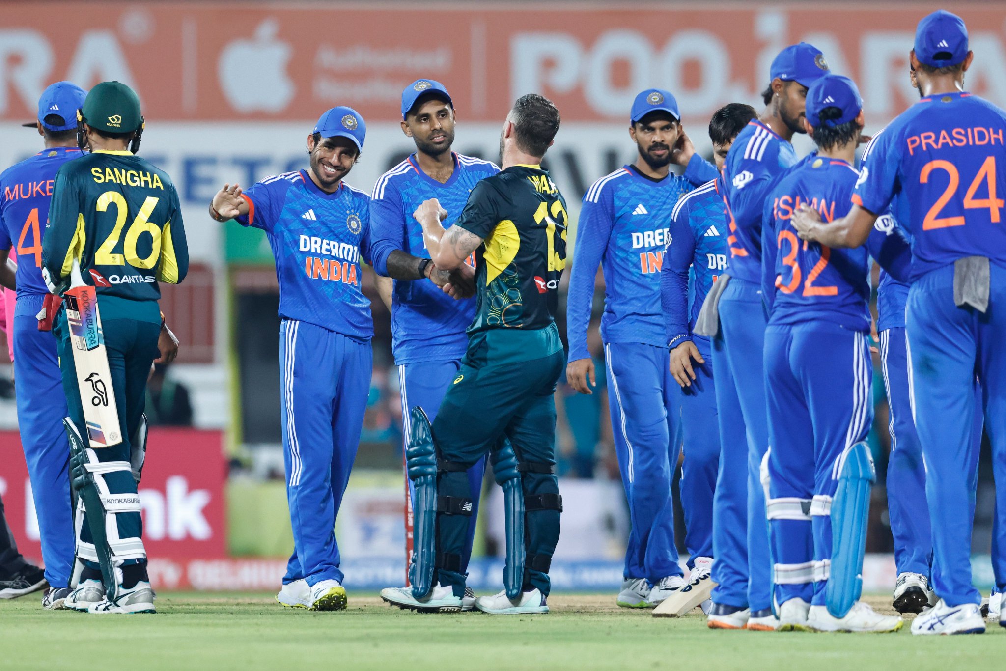 All-round India beat Australia by 44 runs to take 2-0 lead in five-match T20I series