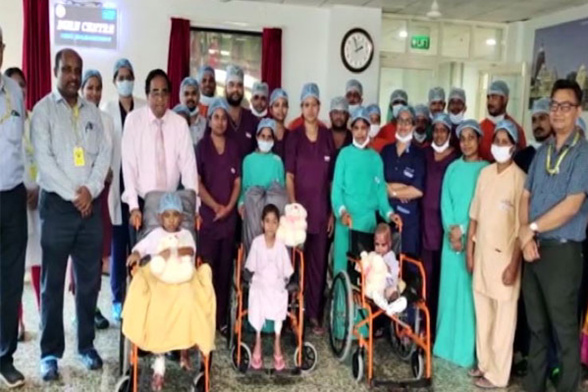 Two critically burned kids get new lease of life at Bhubaneswar AIIMS with allograft