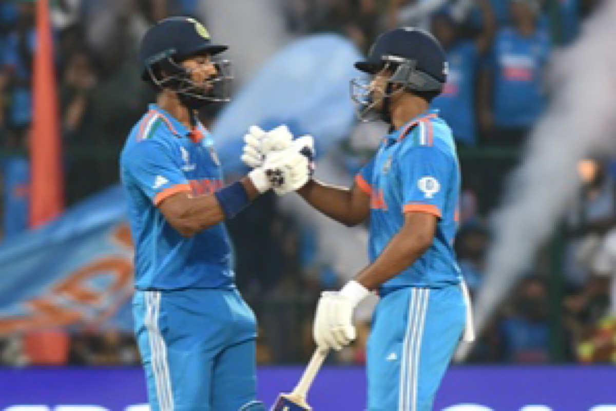 Men’s ODI World Cup: Rahul, Iyer script history, add 208 runs for 4th-wicket