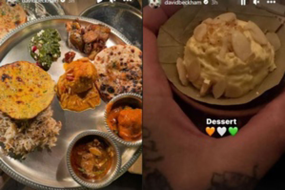 ‘Wow I love India’: David Beckham dives into India’s culinary delights, shares pics