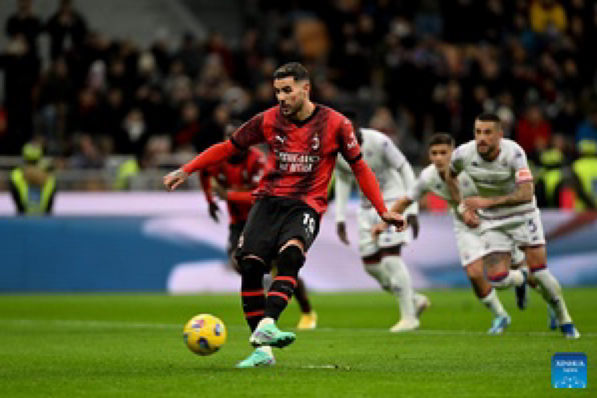 Theo’s penalty seals Milan’s victory over Fiorentina