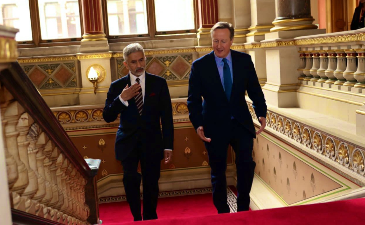 Jaishankar meets newly appointed UK foreign secy David Cameron, discusses West Asia, Ukraine war