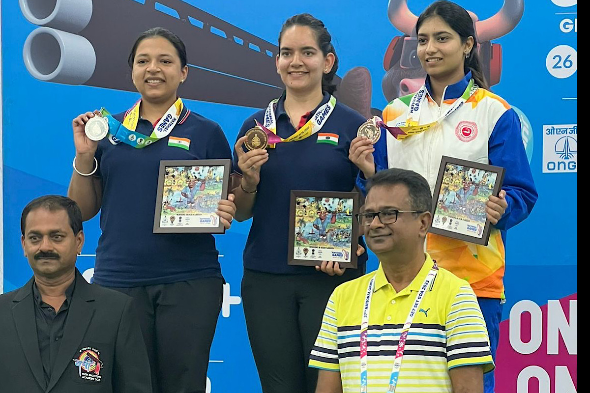 Happy with facilities available at the range, says shooter Anjum after winning National Games gold