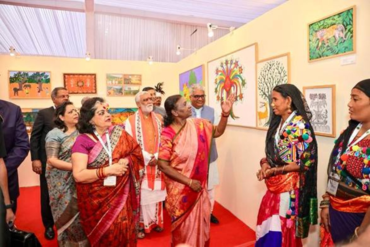 Three-day tribal art exhibition “Silent Conversation: From Margins to Centre” over